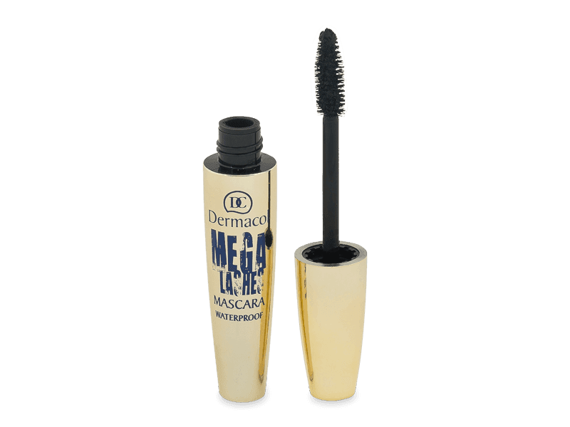Dermacol čierna riasenka Mega Lashes Waterproof 12,5 ml 