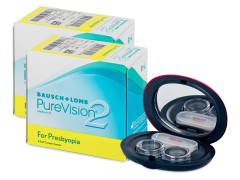 PureVision 2 for Presbyopia (2x 6 šošoviek) + kazetka so zrkadlom - Alensa ZADARMO