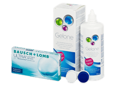 Bausch + Lomb ULTRA Multifocal for Astigmatism (6 šošoviek) + roztok Gelone 360 ml