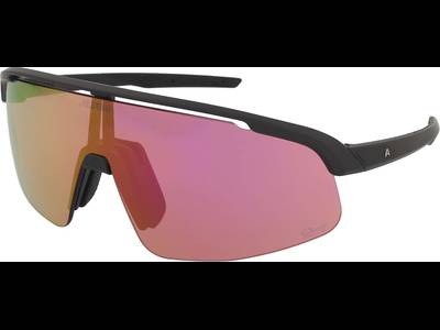 Alpina Turbo Pro S Q-Lite Black Metallic Matt/Pink Mirror